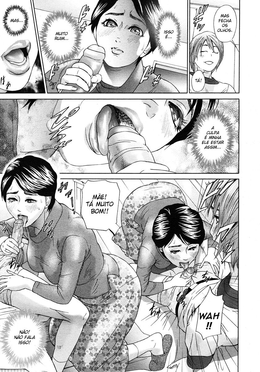 [Hyji] Kazoku Danran | Harmonious Family (COMIC Megastore 2007-03) [Portuguese-BR] [Lobozero] [Decensored] image number 7