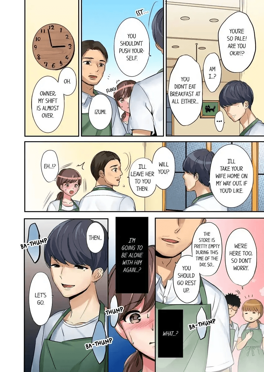 [Nanashiki Fuka] "Okusan, Zenbu Haitte masu yo" Baito no Otokonoko ni Netorarete masu 1-3 | “Miss, It’s All the Way In.” I’m Being NTR’d by a Part-Timer 1-3 [English] изображение № 34