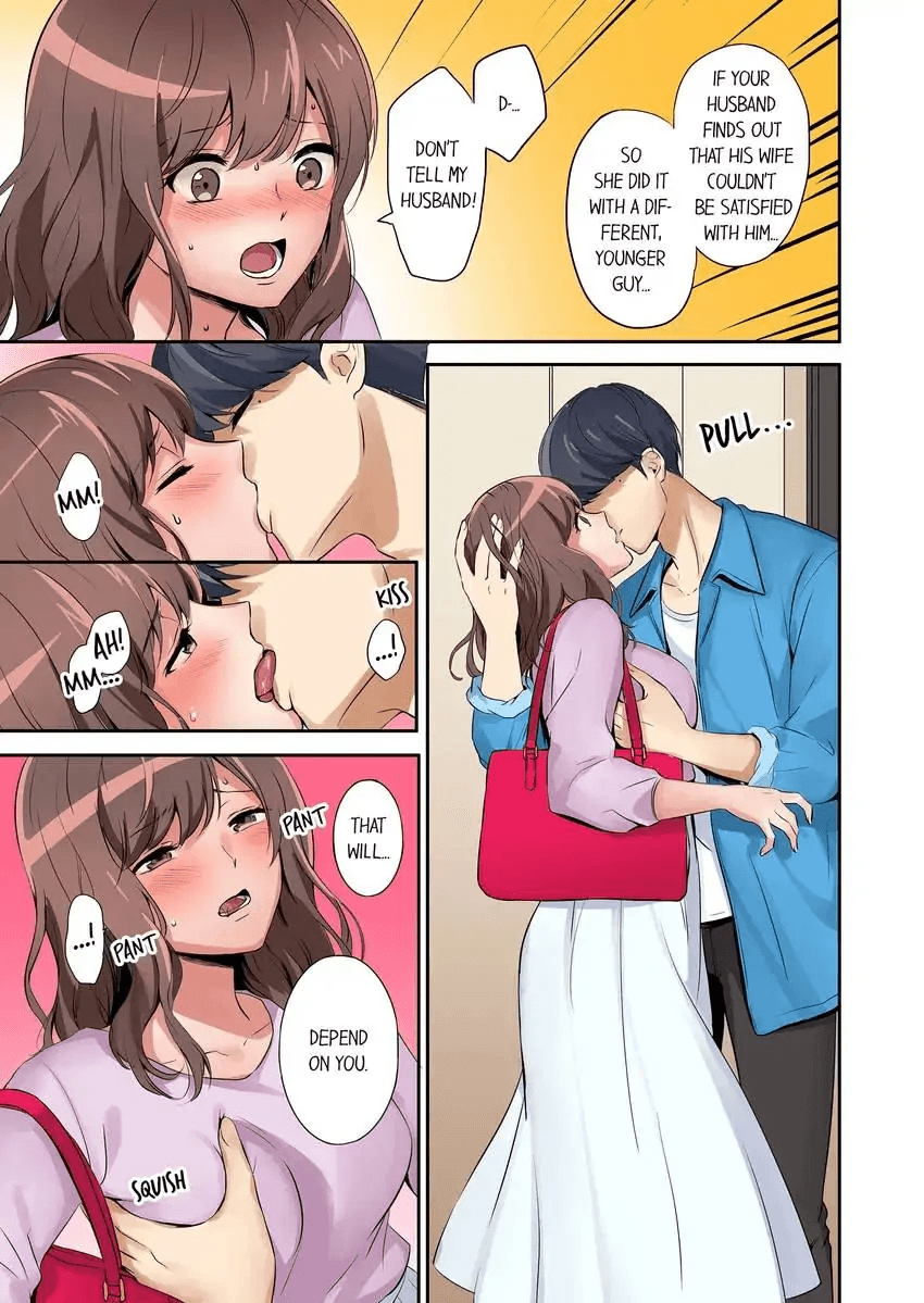 [Nanashiki Fuka] "Okusan, Zenbu Haitte masu yo" Baito no Otokonoko ni Netorarete masu 1-3 | “Miss, It’s All the Way In.” I’m Being NTR’d by a Part-Timer 1-3 [English] изображение № 37