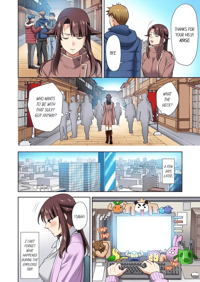 [Aono Akira] Itte mo Owaranai Shain Ryokou "Watashi / Osananajimi ni Sounyuu re Rare Chatteru...!" 1-3 | Company Outing That Never Ends Even if I Cum - “I’m Fucked by My Childhood Friend…!” 1-3 [English] Bildnummer 77