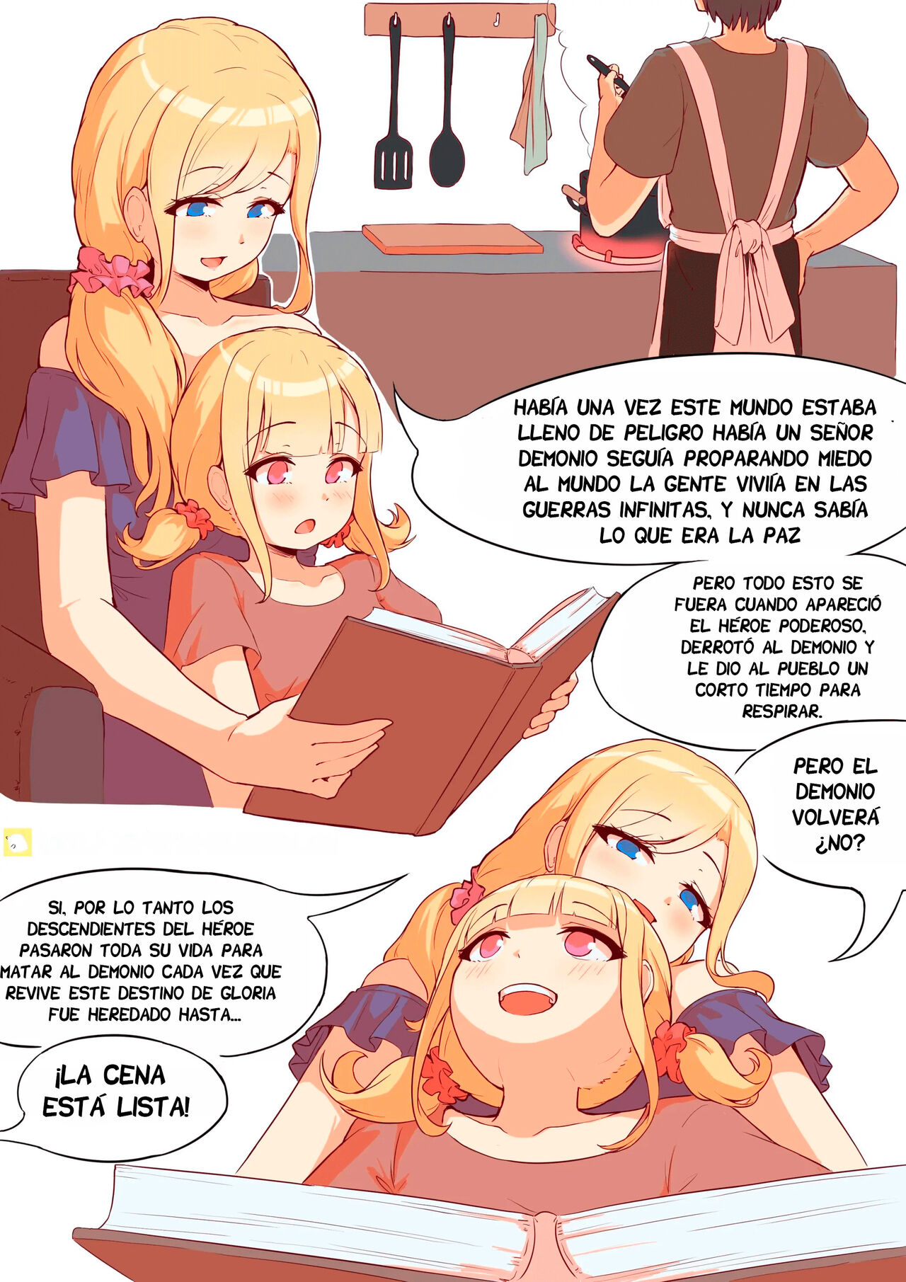 [Kerberus] Yuusha to Tatakatta Maou - Demon Quest [Spanish] [TF Scans] 이미지 번호 1