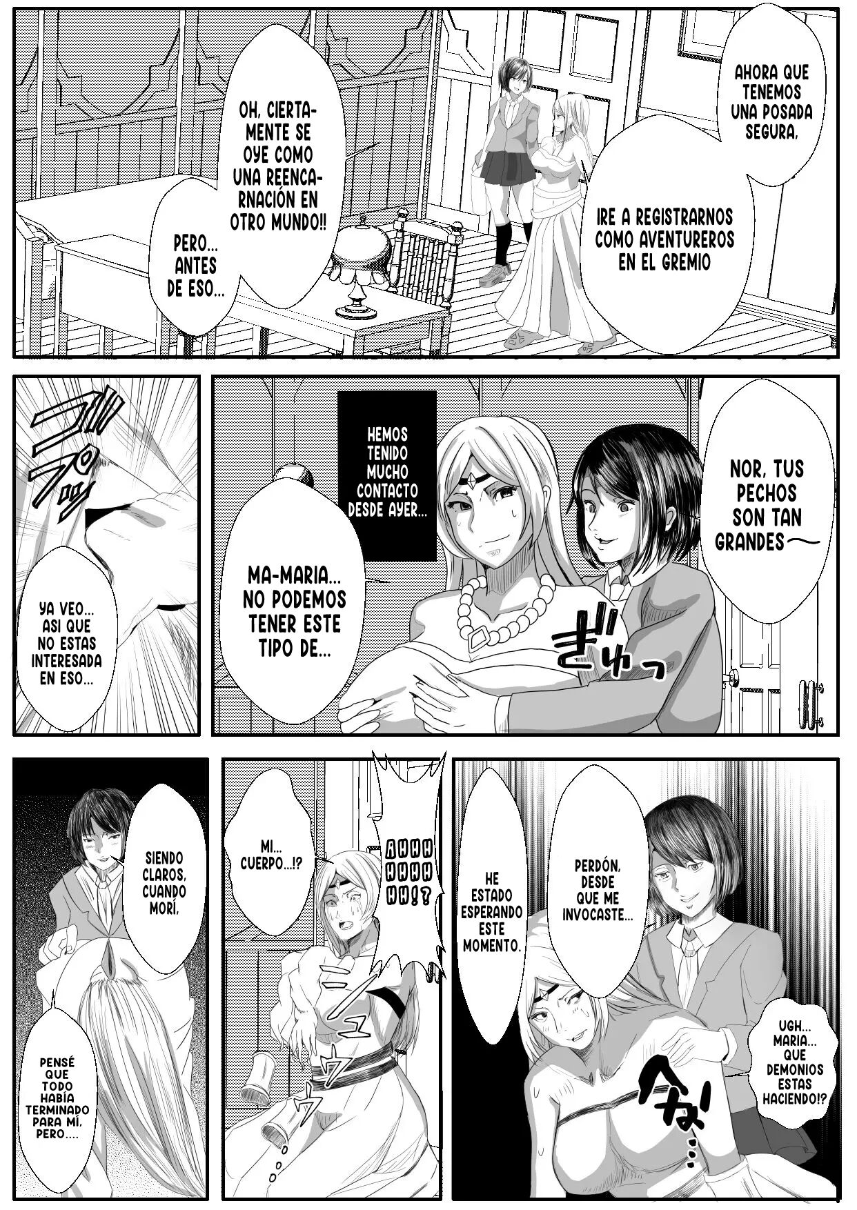 [Icchao Murasakiimoren new] Kawa Oji Tensei ~ Chotto Kawarimasuyo, Megami-sama [Spanish] [AVSwap - TF Scans] 이미지 번호 4