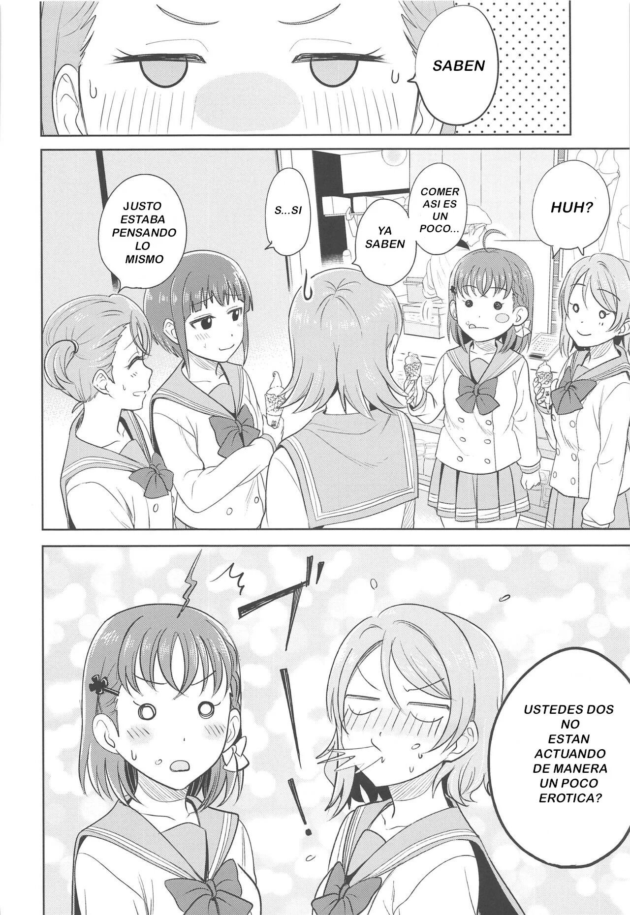 [Mushiyaki!! (Kanbayashi Makoto)] YOU CHIKA XOXO (Love Live! Sunshine!!) [Spanish] [_UCGY_] 画像番号 5