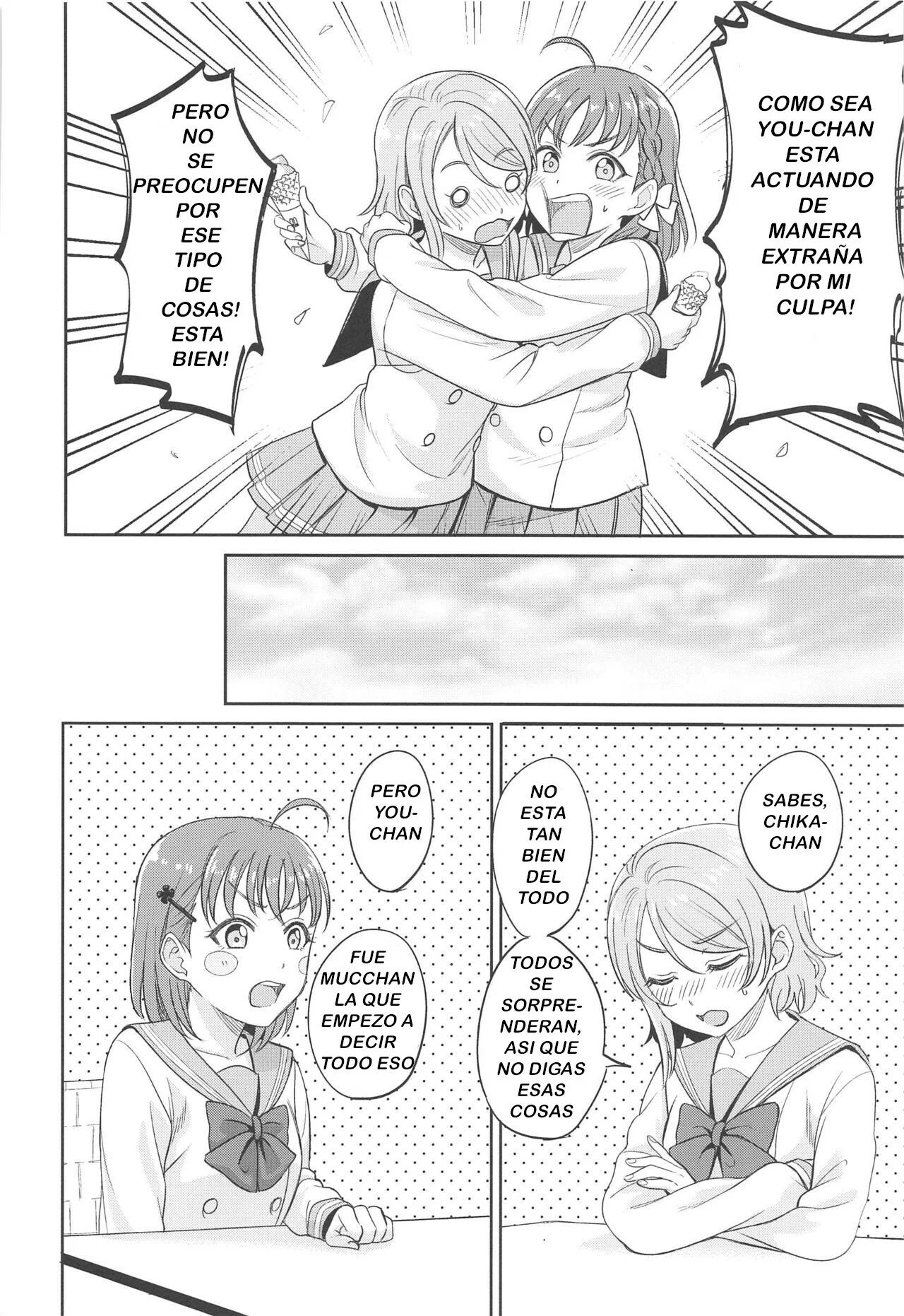 [Mushiyaki!! (Kanbayashi Makoto)] YOU CHIKA XOXO (Love Live! Sunshine!!) [Spanish] [_UCGY_] 画像番号 7