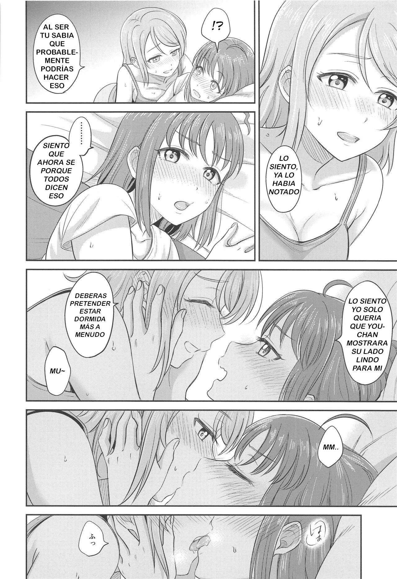 [Mushiyaki!! (Kanbayashi Makoto)] YOU CHIKA XOXO (Love Live! Sunshine!!) [Spanish] [_UCGY_] 画像番号 17