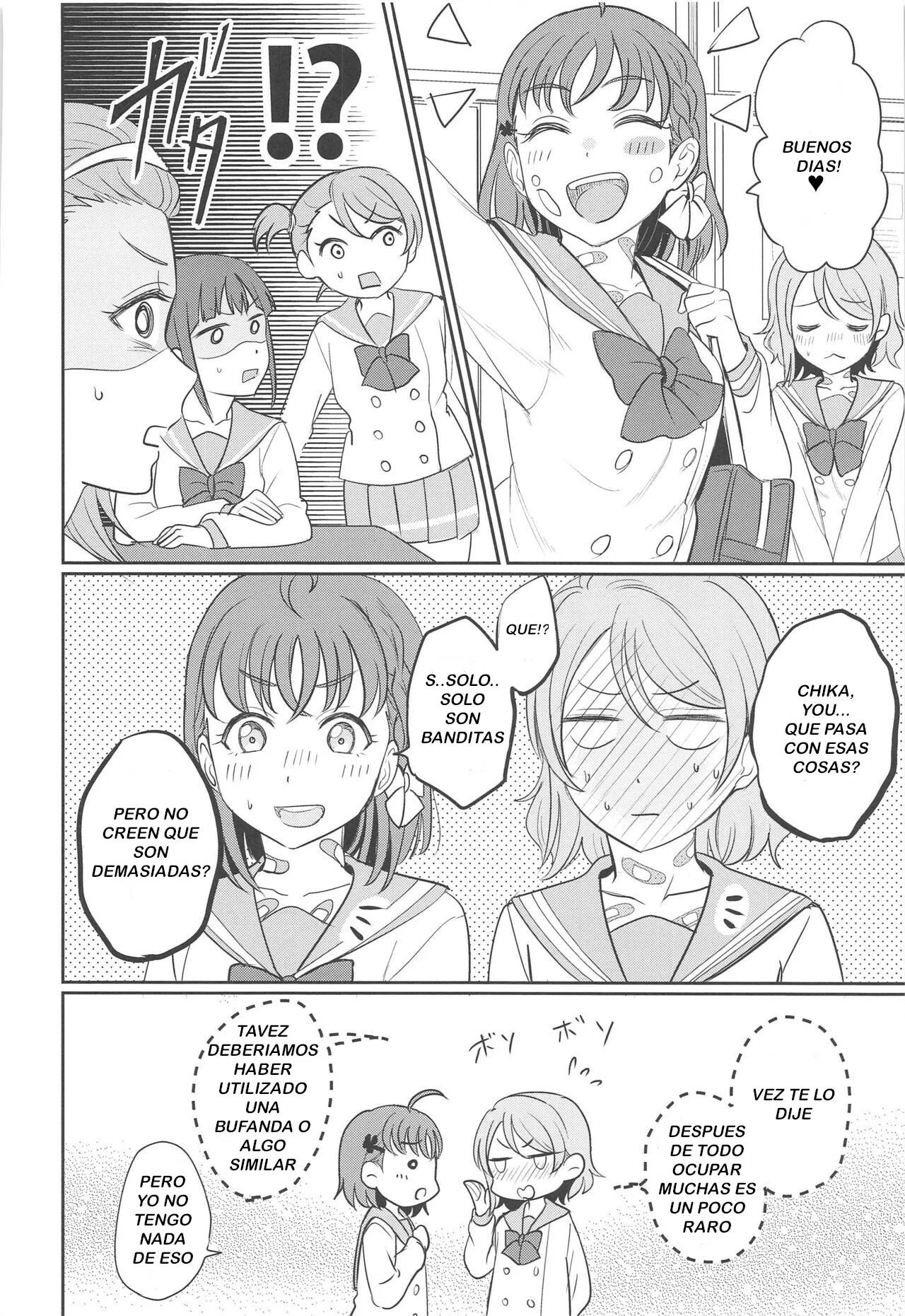 [Mushiyaki!! (Kanbayashi Makoto)] YOU CHIKA XOXO (Love Live! Sunshine!!) [Spanish] [_UCGY_] 画像番号 31