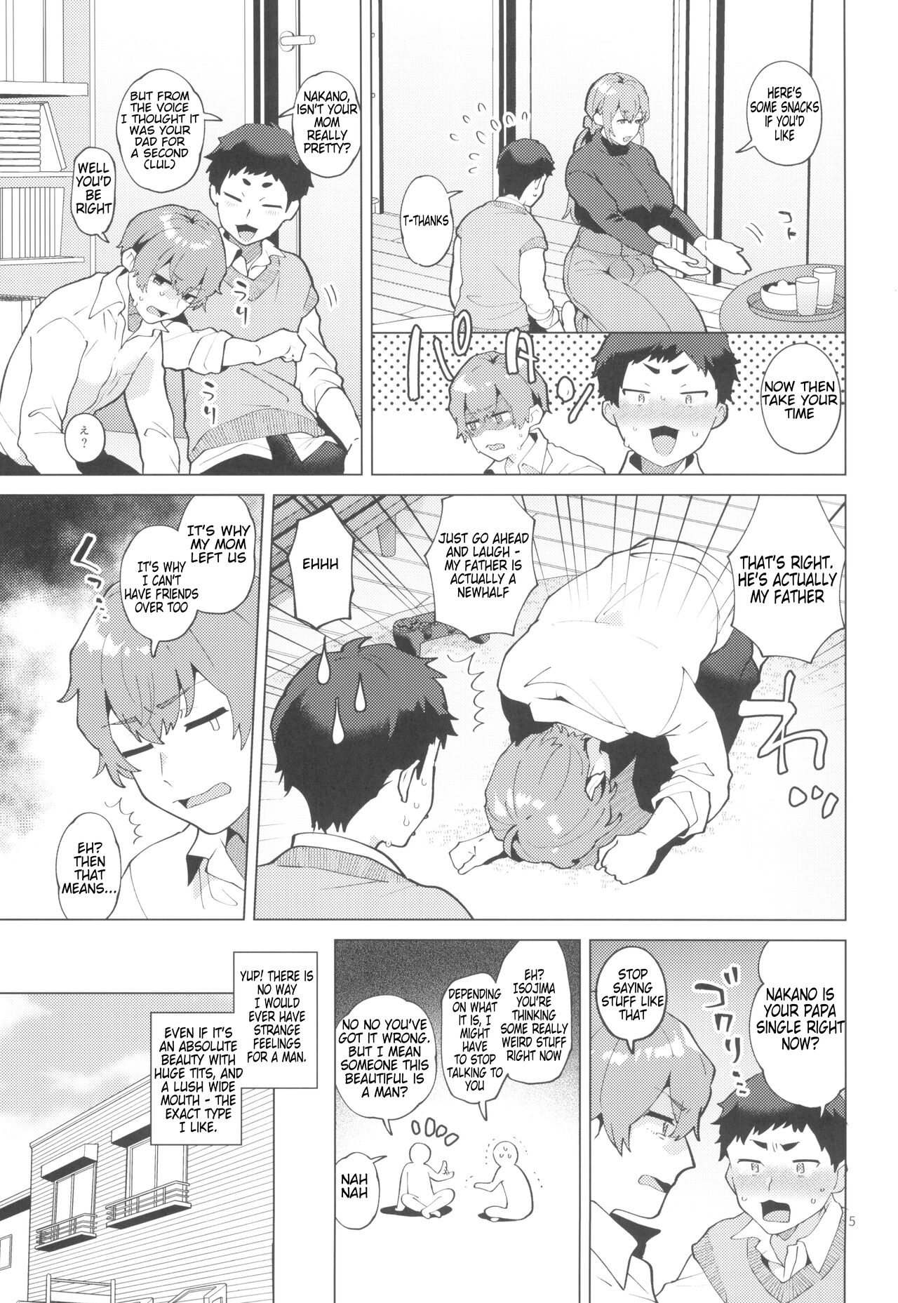 (Futaket 32) [Granada Sky (Mogiki Hayami)] Shemale Single Mother no Shizuki-san [English] [ilookfat] image number 5