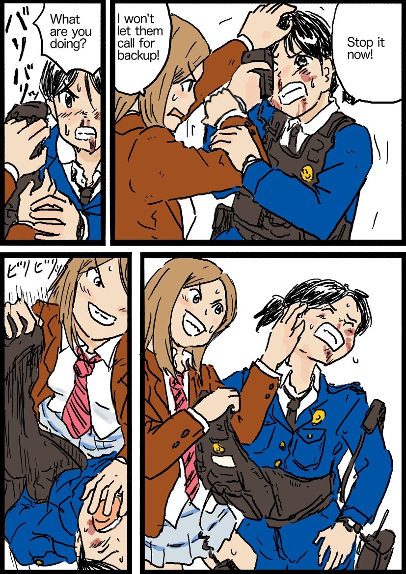 [Yutani] Policewoman VS Delinquent Girl 画像番号 4