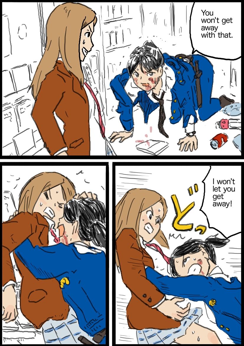 [Yutani] Policewoman VS Delinquent Girl 画像番号 5