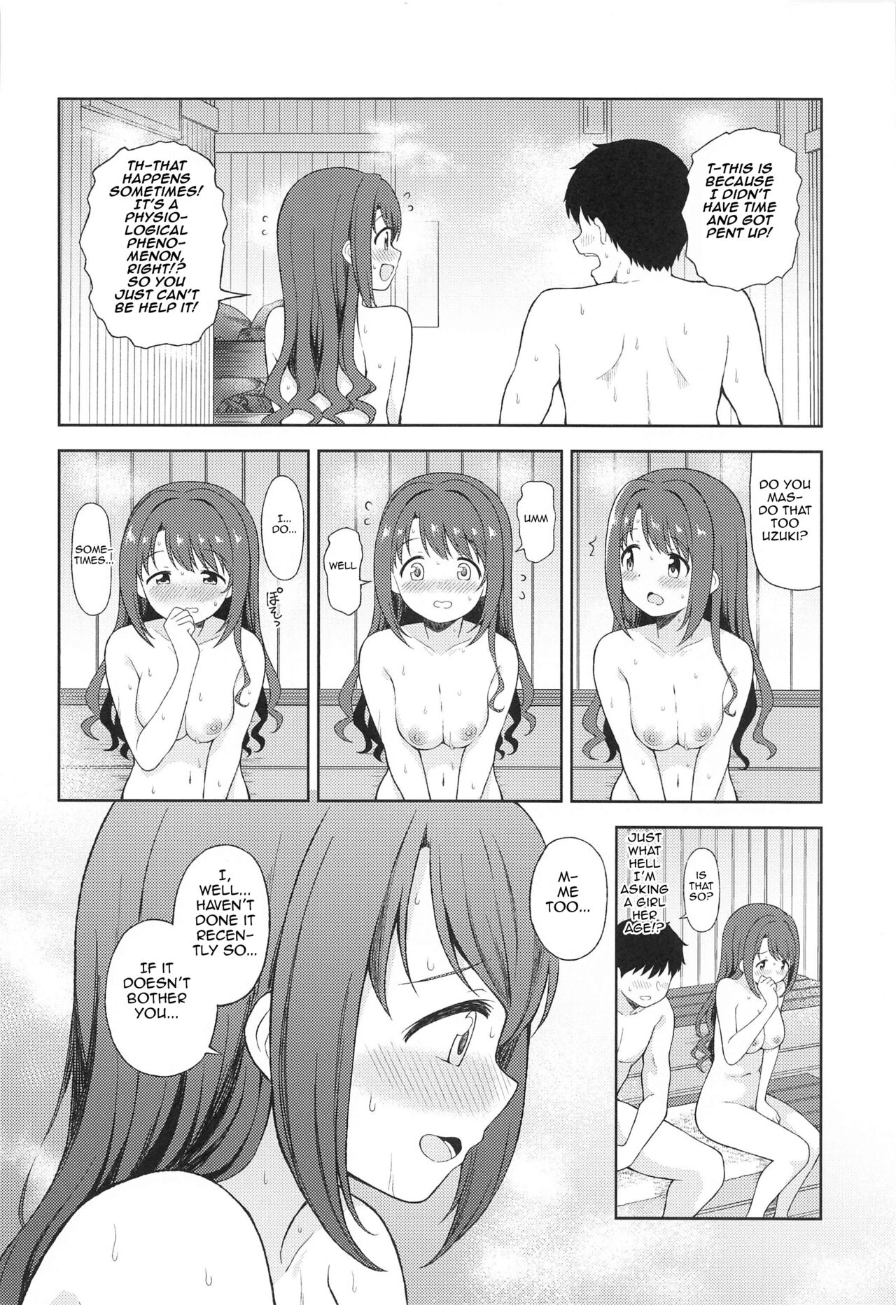 (C103) [UTATANEYASHIKI (Decosuke)] PinChe to Sauna de Totonou Hon | A book about relaxing in the sauna with Pink-Check (THE iDOLM@STER CINDERELLA GIRLS) [English] [Im Simon! 93.7] imagen número 5