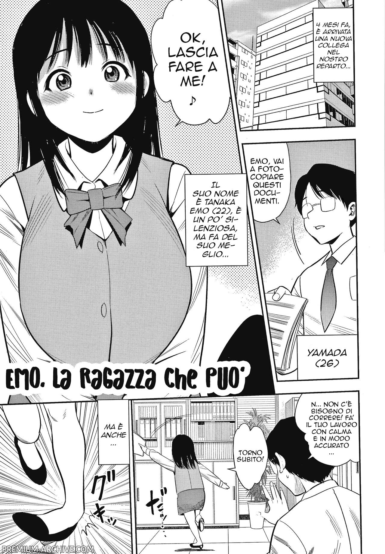 [Zaki Zaraki] Emo-chan wa Dekiru Ko | Emo, La Ragazza che Può (Hitozuma Chu~Doku) [Italian] première image
