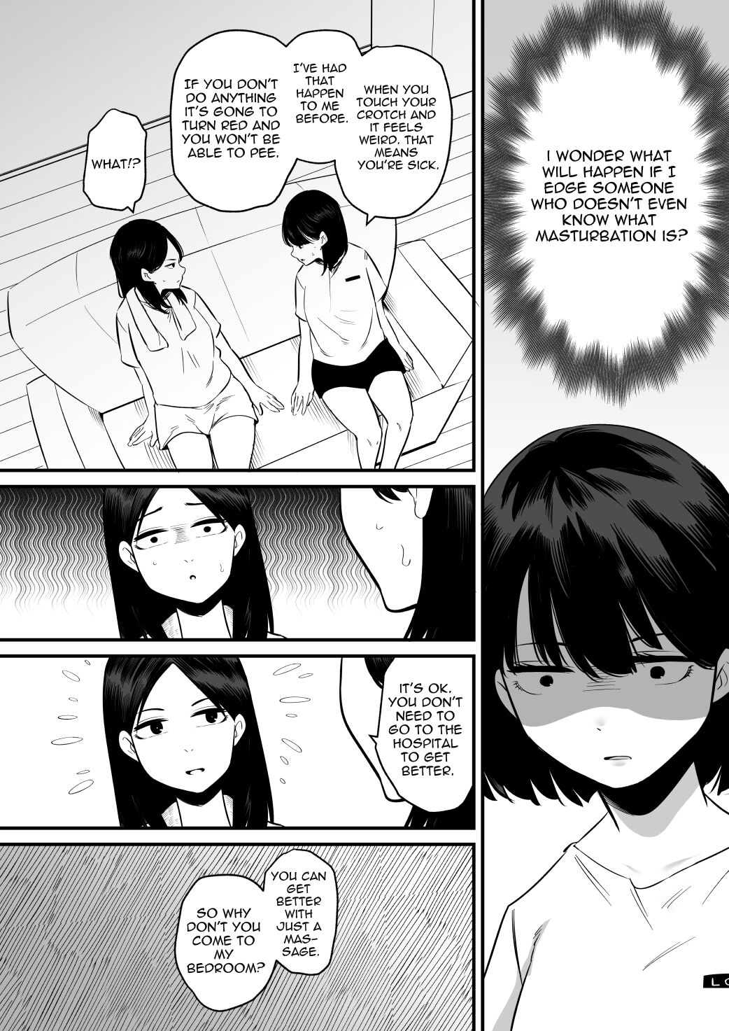 [Hachihachihachi]  Onanie   Mikeiken  no Ane o Suntome de Asonde Mita |  I Toyed With My Older Sister Who Has Never Experienced Masturbation By Edging Her [English] [CRYDER] 이미지 번호 3