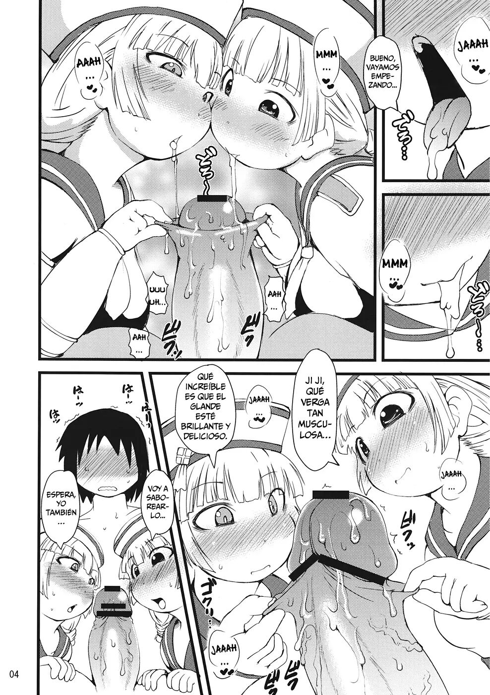 (C82) [Urakaryuu (Ibukichi)] Sougeki! Uketsukejyou (Monster Hunter) [Spanish] [El Brujo] 图片编号 3