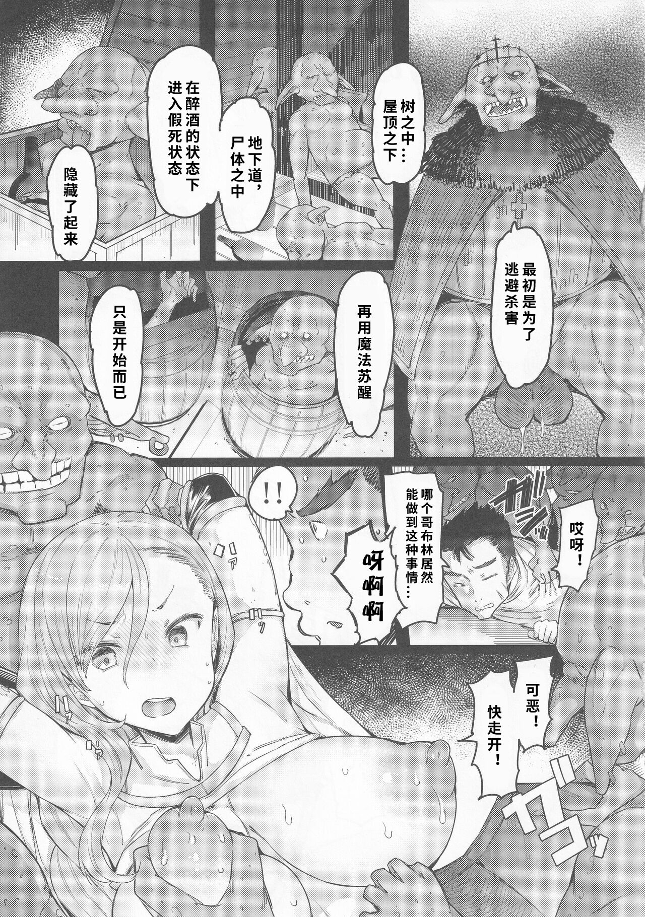 (C101) [Furansowa (EBA)] Kooni no Henpou Kouhen (Goblin Slayer) [Chinese] [1寸光阴个人汉化] numero di immagine  6