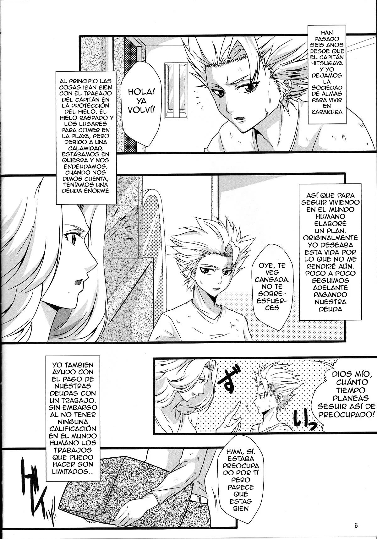 (C85) [Kairanban (Emine Kendama)] Benten Kairaku 25 Rangiku no Himegoto (BLEACH) [Spanish] [Dungeon*Slaves] numero di immagine  5