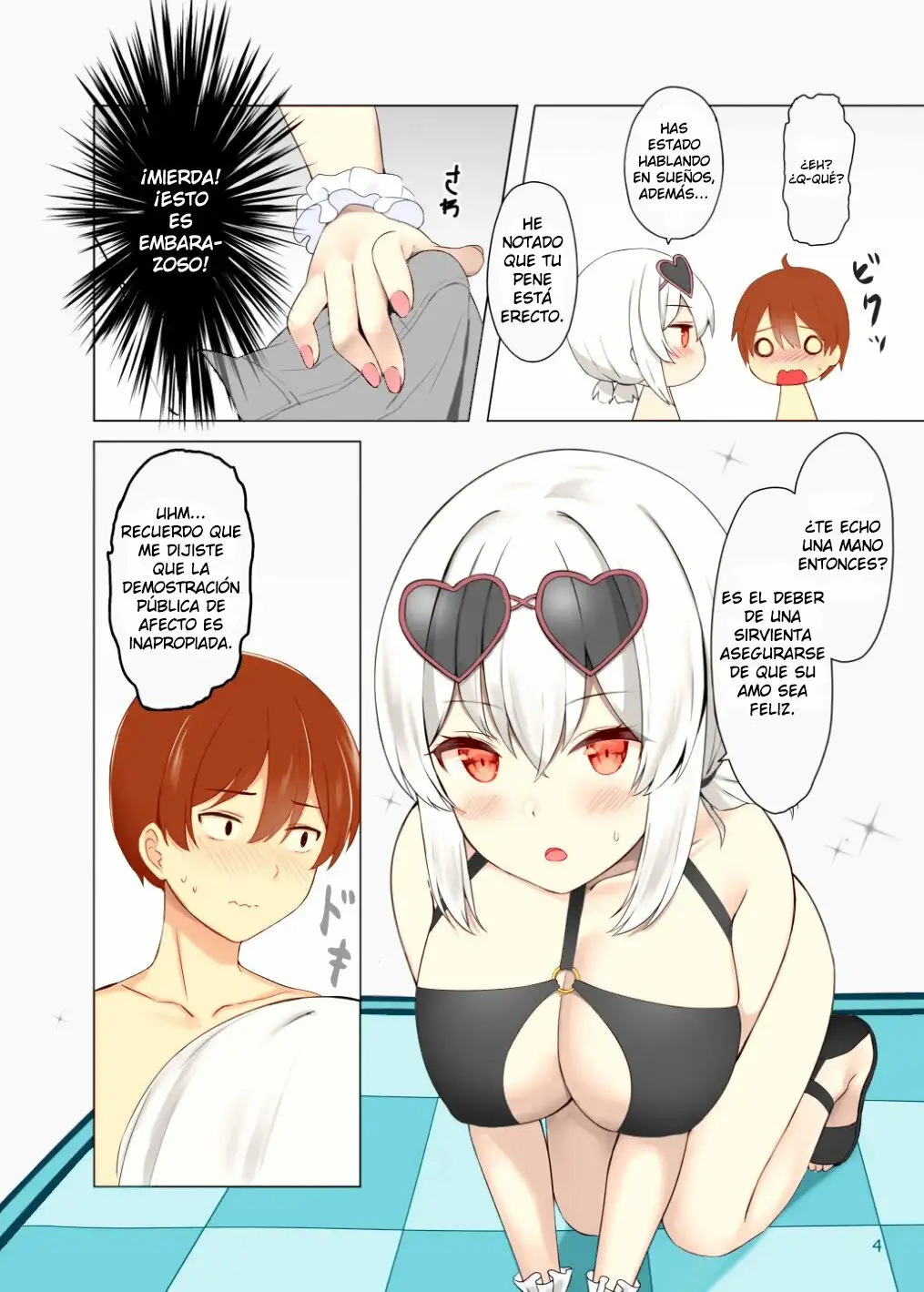 [Megami complex (Kätzchen)] Hokorashiki Goshujin-sama e no Maid Houshi | El Deber de una Criada (Azur Lane) [Spanish] [Versiculos de la Biblia] [Decensored] [Digital] numero di immagine  5