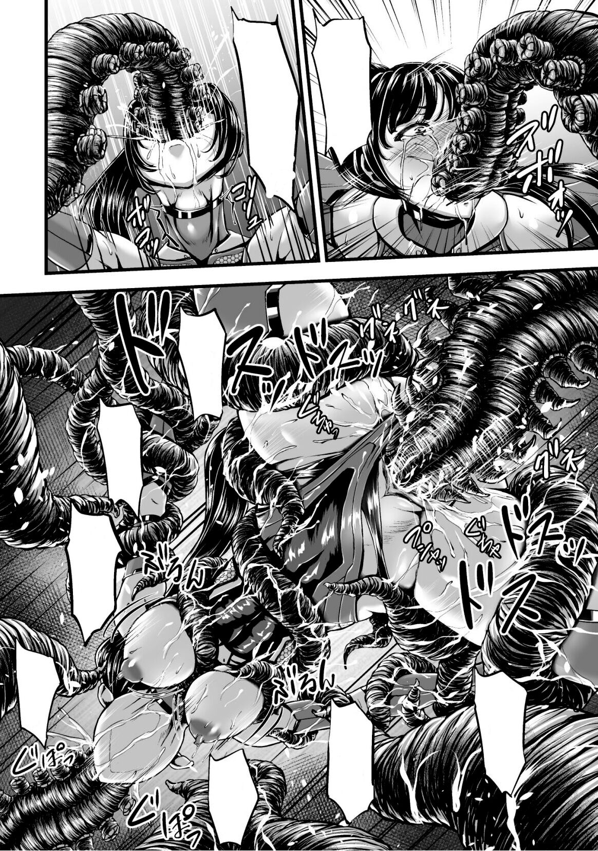 [1bit(Yuyu)] Kangoku Tentacle Battleship Episode 1 (Clean) (Uncensored) image number 18