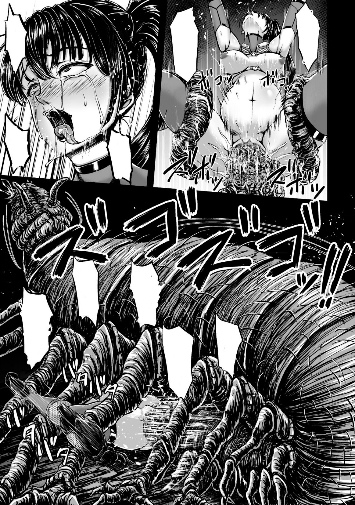 [1bit(Yuyu)] Kangoku Tentacle Battleship Episode 1 (Clean) (Uncensored) image number 27