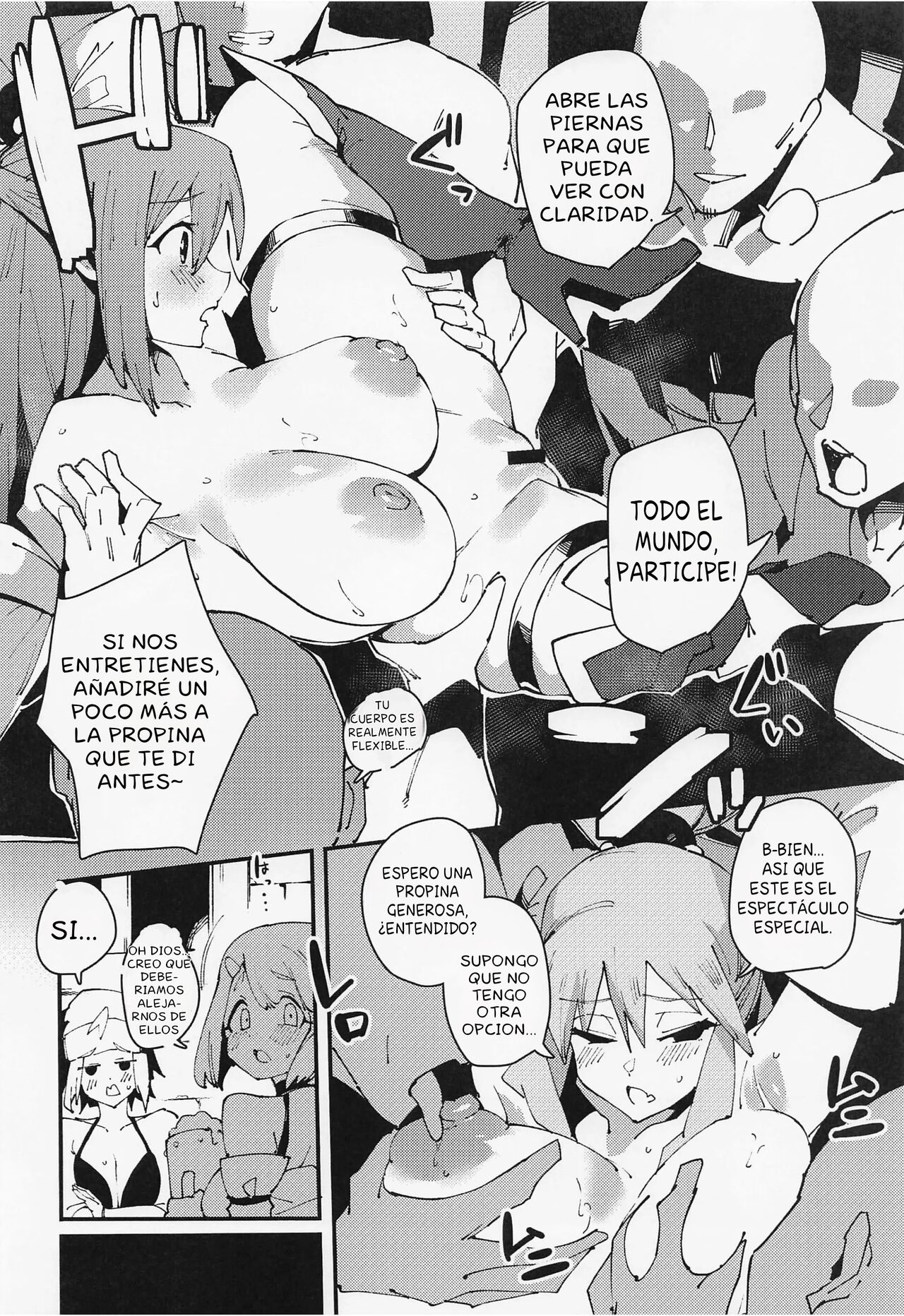 (C100) [Rakuen Tiramisu (Cobo)] Damegami no Utage (Kono Subarashii Sekai ni Syukufuku o!) [Spanish] [GTKS] Bildnummer 11