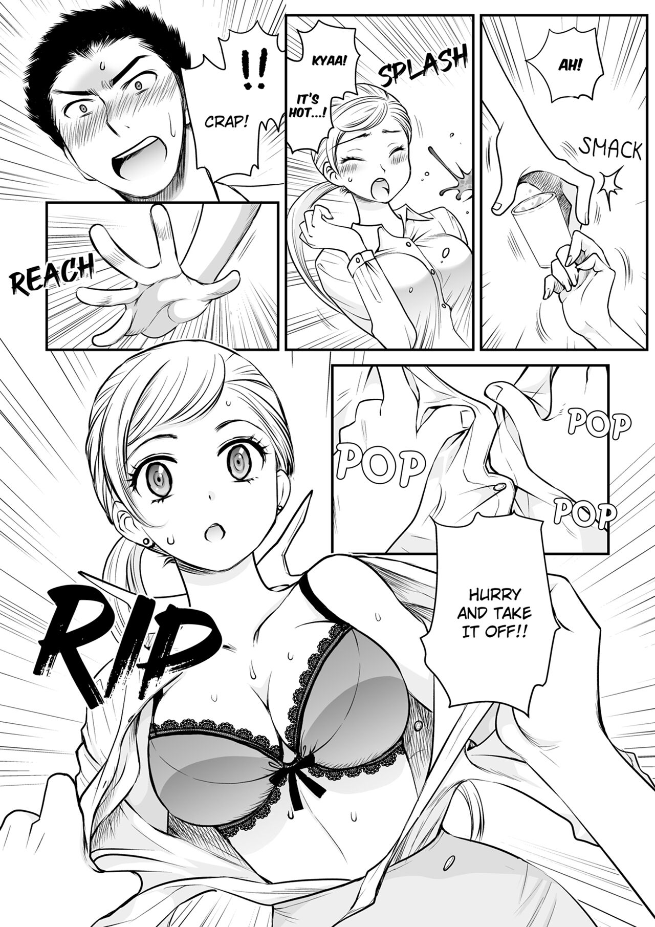 [Toshi] Kotowararete mo, Sounyuureru kara. - Shinya no Office... SEX Shinagara Zangyou-chuu 1 | I'll Still Put It In, Even If You Refuse. -Late Night at the Office... Having Sex While Working Over-time 1 [English] Bildnummer 9