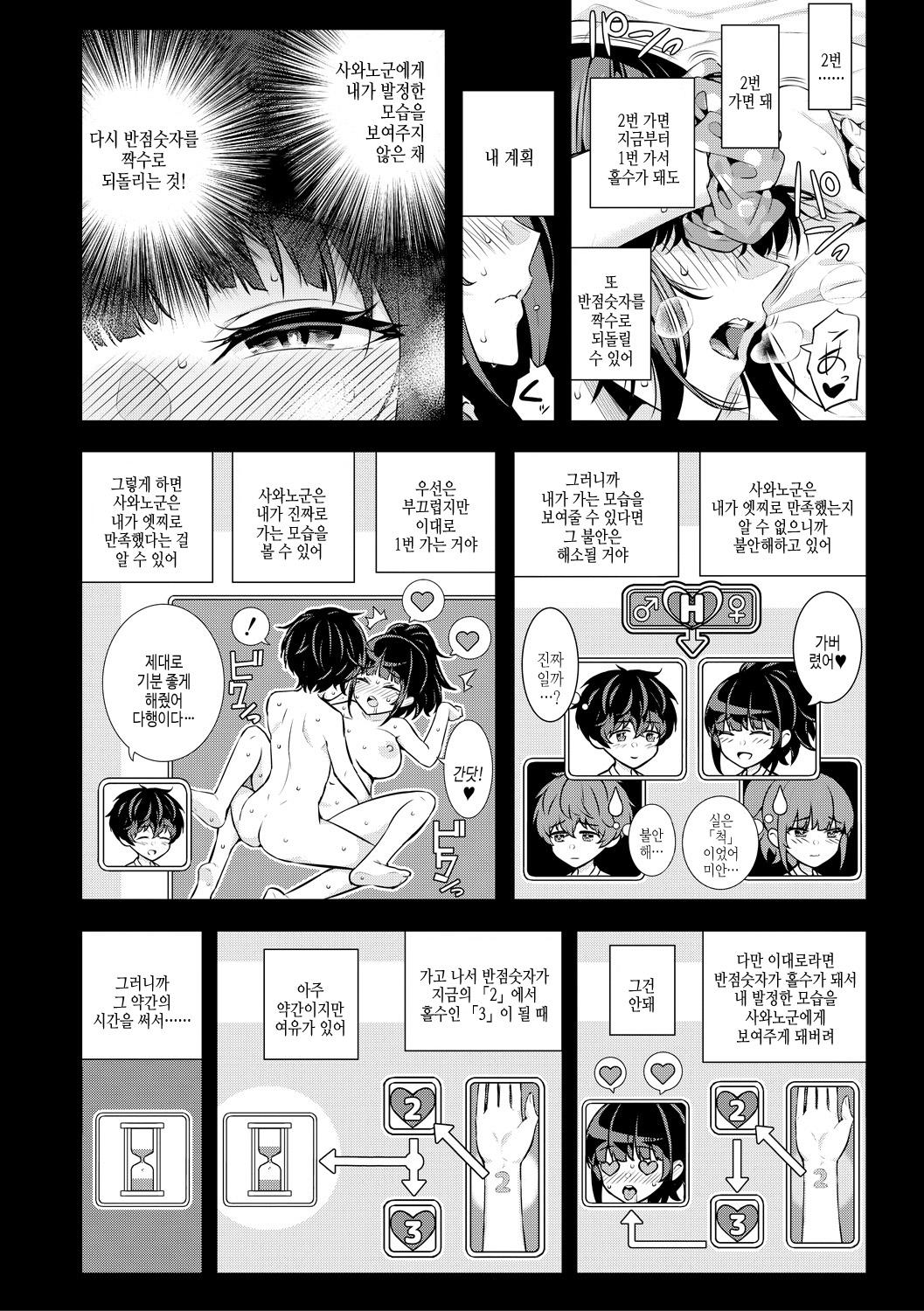 [Shioroku] Natsu no Hatsujou, Kimi to Seishoku - In the summer I go into heat and reproduce with you. | 여름의 발정, 당신과 생식 [Korean] [여름엔팝핀수] [Digital] 图片编号 82