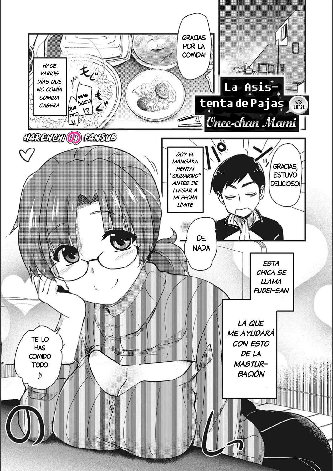 [Hijiri Tsukasa] ONANI ASSISTANT no Onee-chan MAMA (ONA-ASSI! ~Ero Manga Ka no Onanie wo Tetsudau Shigoto~ Cap. 04) [Spanish] [Harenchi no Fansub] 图片编号 1