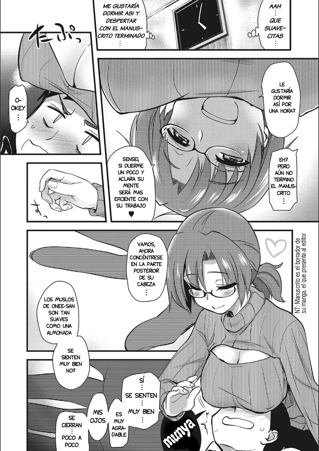 [Hijiri Tsukasa] ONANI ASSISTANT no Onee-chan MAMA (ONA-ASSI! ~Ero Manga Ka no Onanie wo Tetsudau Shigoto~ Cap. 04) [Spanish] [Harenchi no Fansub] 图片编号 3