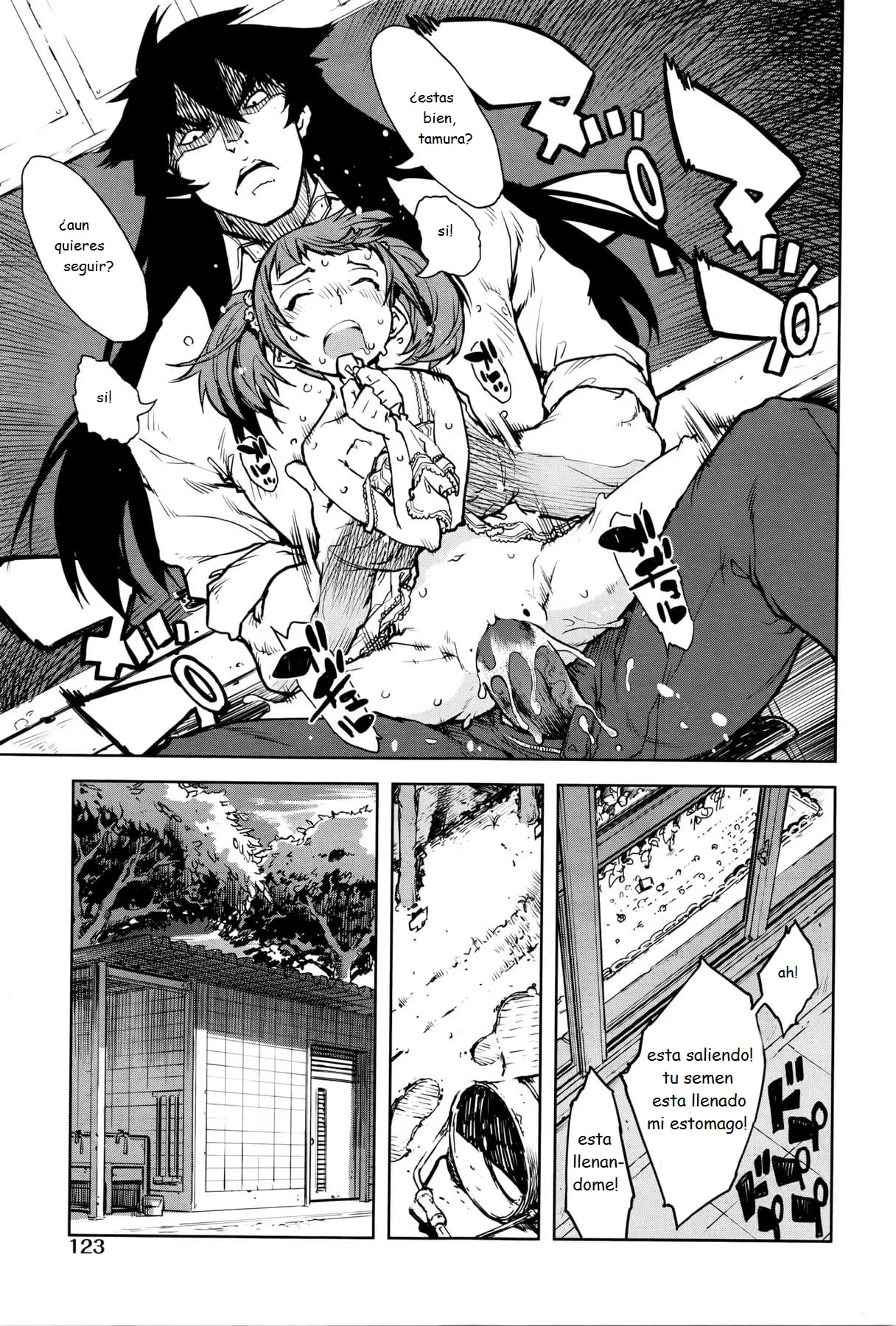 [Suzuki Kyoutarou] Jinrou Kyoushitsu  Ch. 1-7 [Spanish] [Descatalogado] [Decensored] [Digital] Bildnummer 80