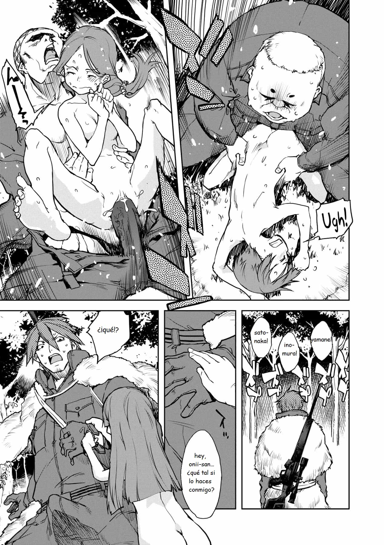 [Suzuki Kyoutarou] Jinrou Kyoushitsu  Ch. 1-7 [Spanish] [Descatalogado] [Decensored] [Digital] Bildnummer 144