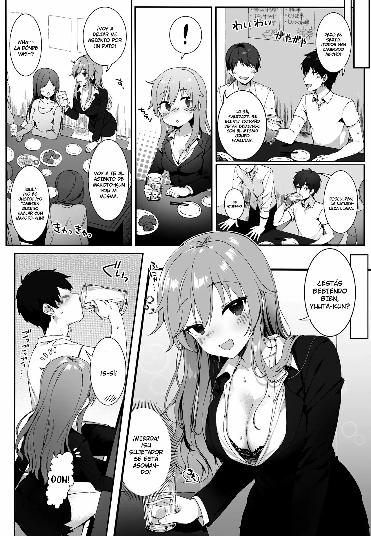 [Nekono Oyashiro (Mashu)] Osananajimi wa Otona no Onna | Mi Amiga de la Infancia es una Mujer Adulta [Spanish] [Muslos No Hentais] [Digital] image number 4