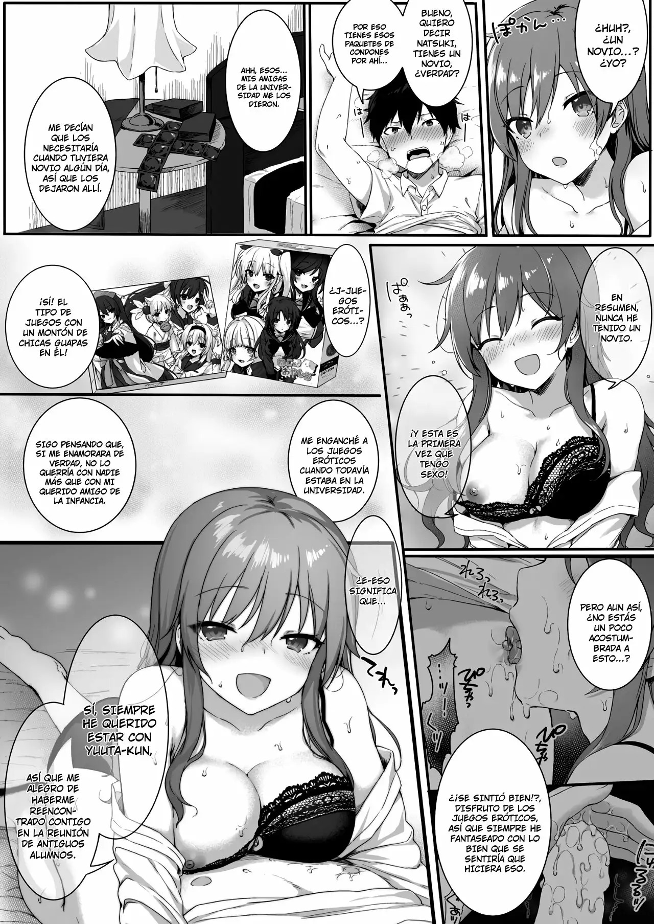 [Nekono Oyashiro (Mashu)] Osananajimi wa Otona no Onna | Mi Amiga de la Infancia es una Mujer Adulta [Spanish] [Muslos No Hentais] [Digital] image number 21
