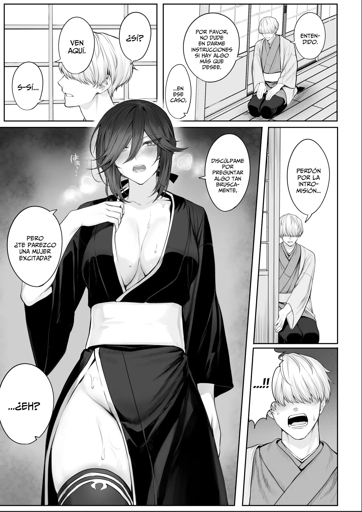 [Nekono Oyashiro (Mashu)] Ikusa Otome to Ikusa Goto! ~Onna Samurai Hen~ | Valquirias Guerreras! ~Arco De La Samurai Tsubaki~ [Spanish] [Lo Hago por Diversión] [Digital] image number 26