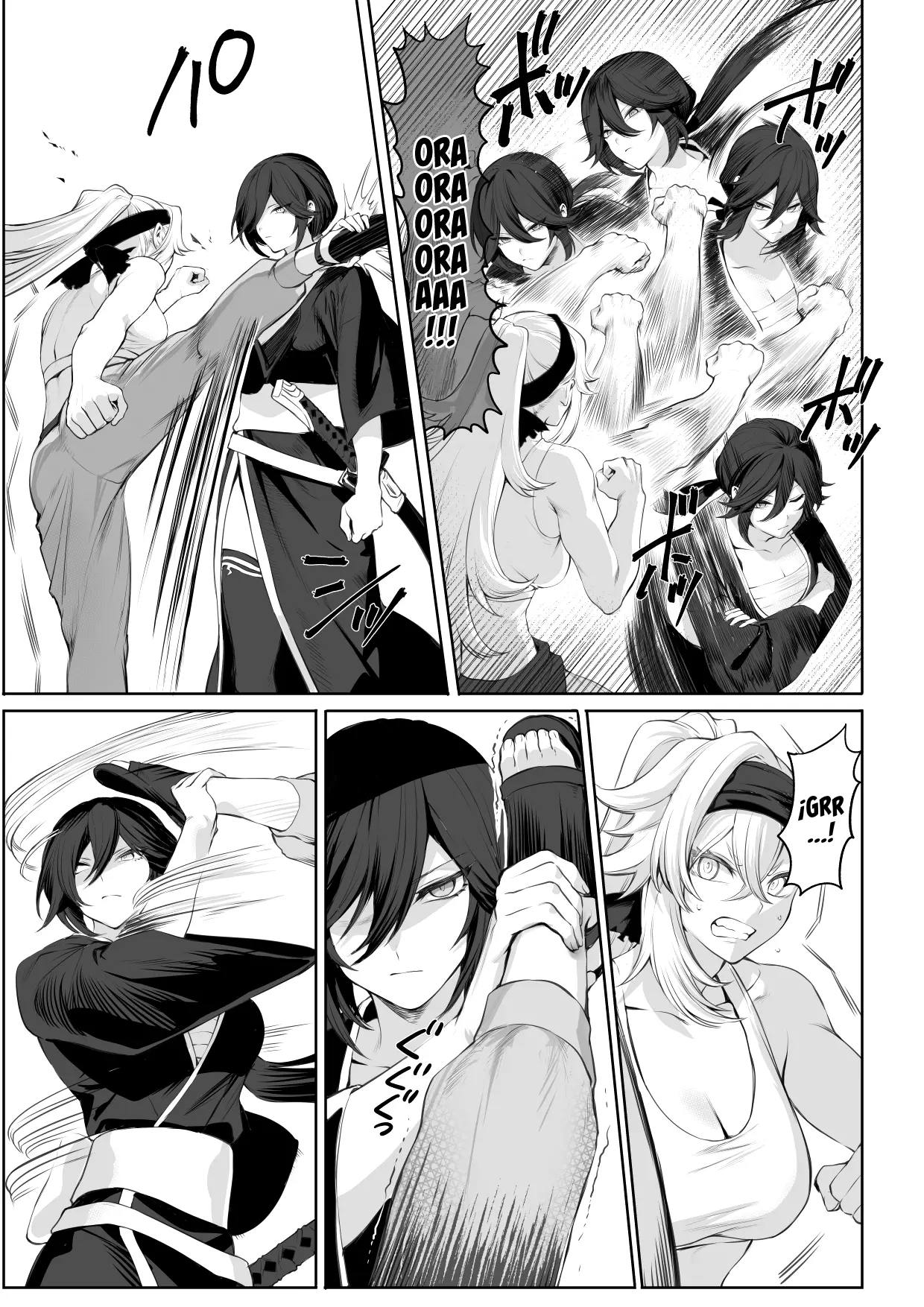 [Nekono Oyashiro (Mashu)] Ikusa Otome to Ikusa Goto! ~Onna Samurai Hen~ | Valquirias Guerreras! ~Arco De La Samurai Tsubaki~ [Spanish] [Lo Hago por Diversión] [Digital] image number 84