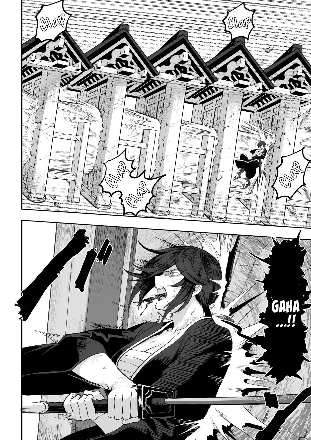 [Nekono Oyashiro (Mashu)] Ikusa Otome to Ikusa Goto! ~Onna Samurai Hen~ | Valquirias Guerreras! ~Arco De La Samurai Tsubaki~ [Spanish] [Lo Hago por Diversión] [Digital] image number 143