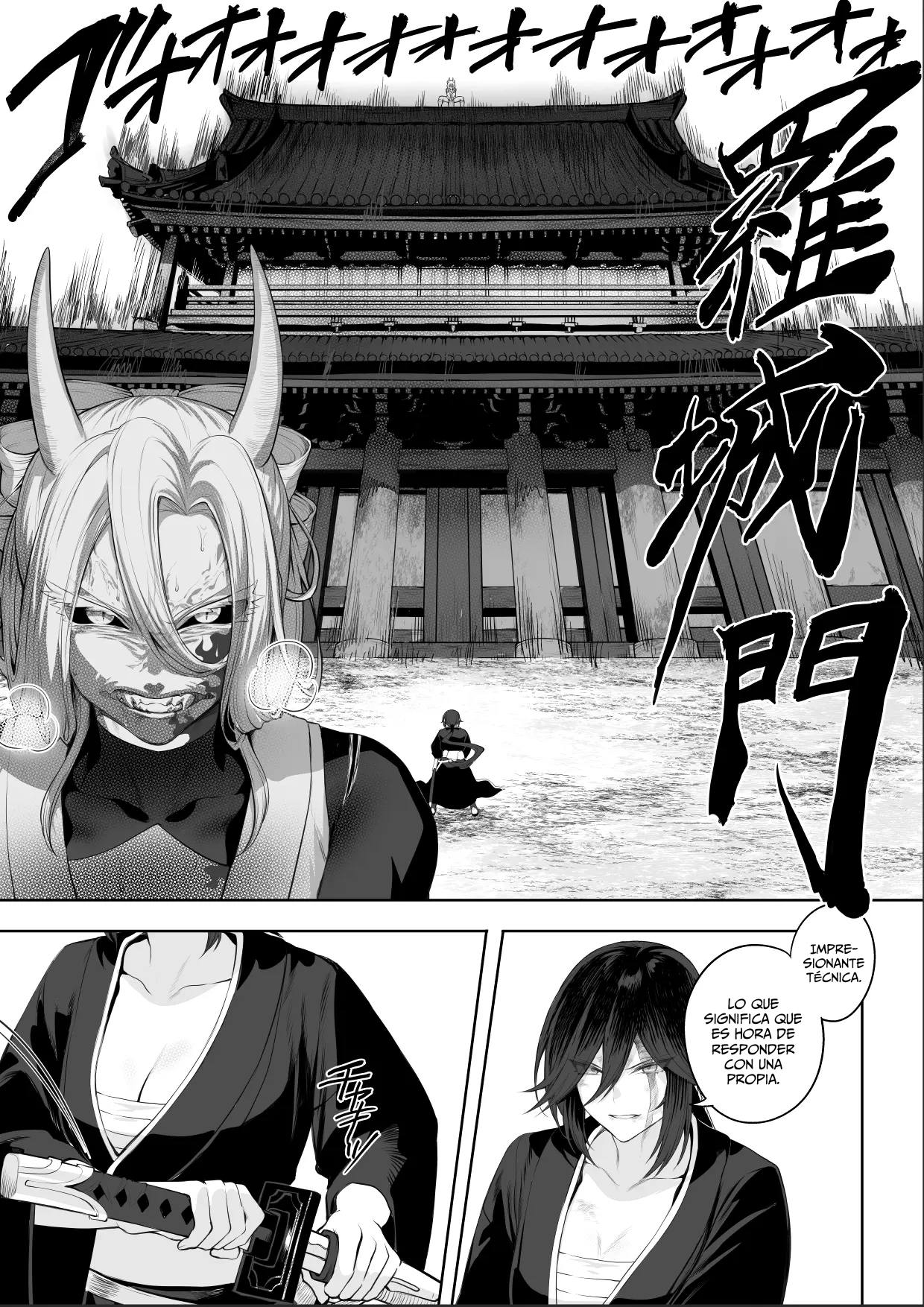[Nekono Oyashiro (Mashu)] Ikusa Otome to Ikusa Goto! ~Onna Samurai Hen~ | Valquirias Guerreras! ~Arco De La Samurai Tsubaki~ [Spanish] [Lo Hago por Diversión] [Digital] image number 162