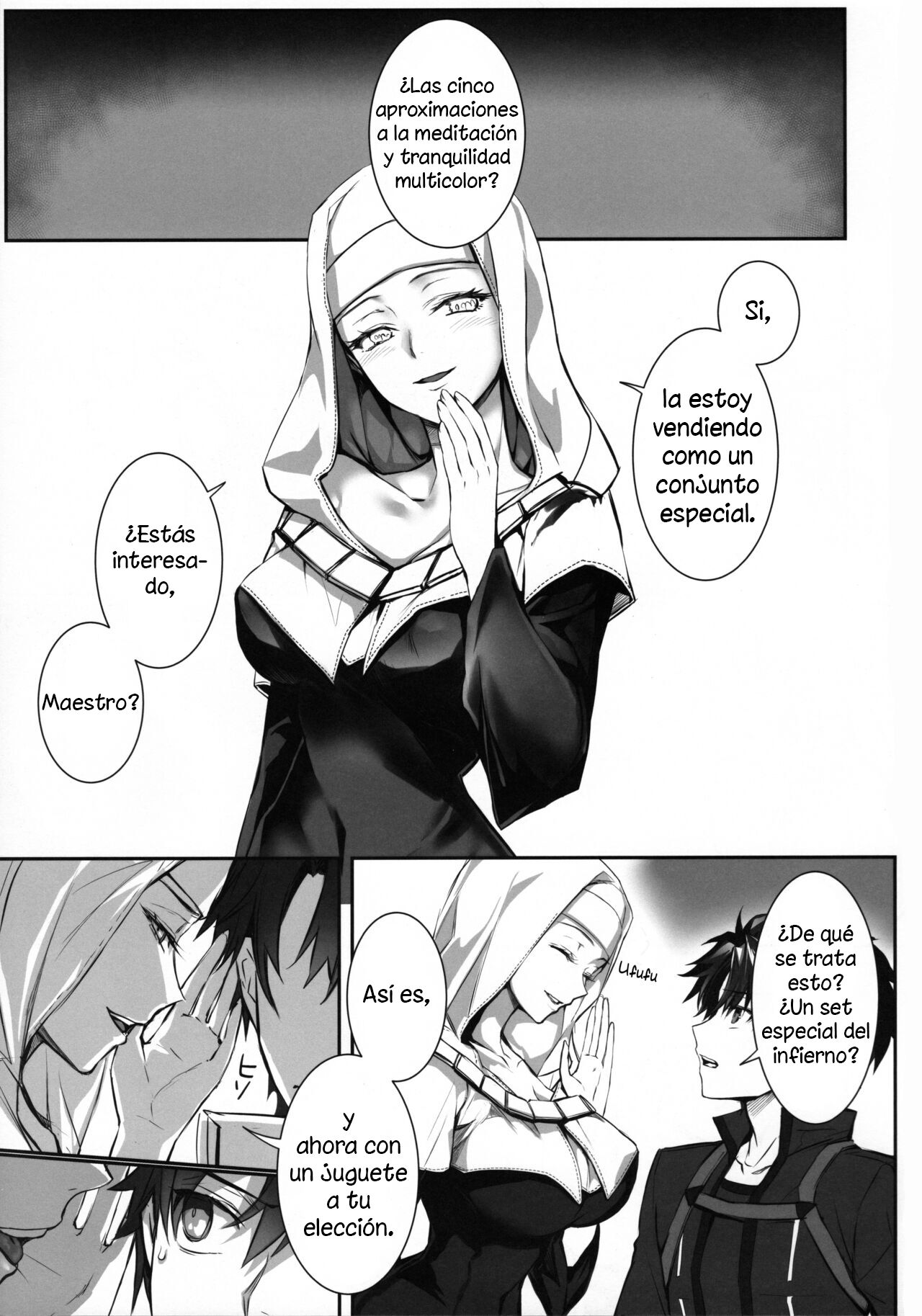 (C102) [3V2Umezakoori70 (Midou Pengin)] the innermoSt of the Girl (Fate/Grand Order) [Spanish] [Moryango] 2eme image