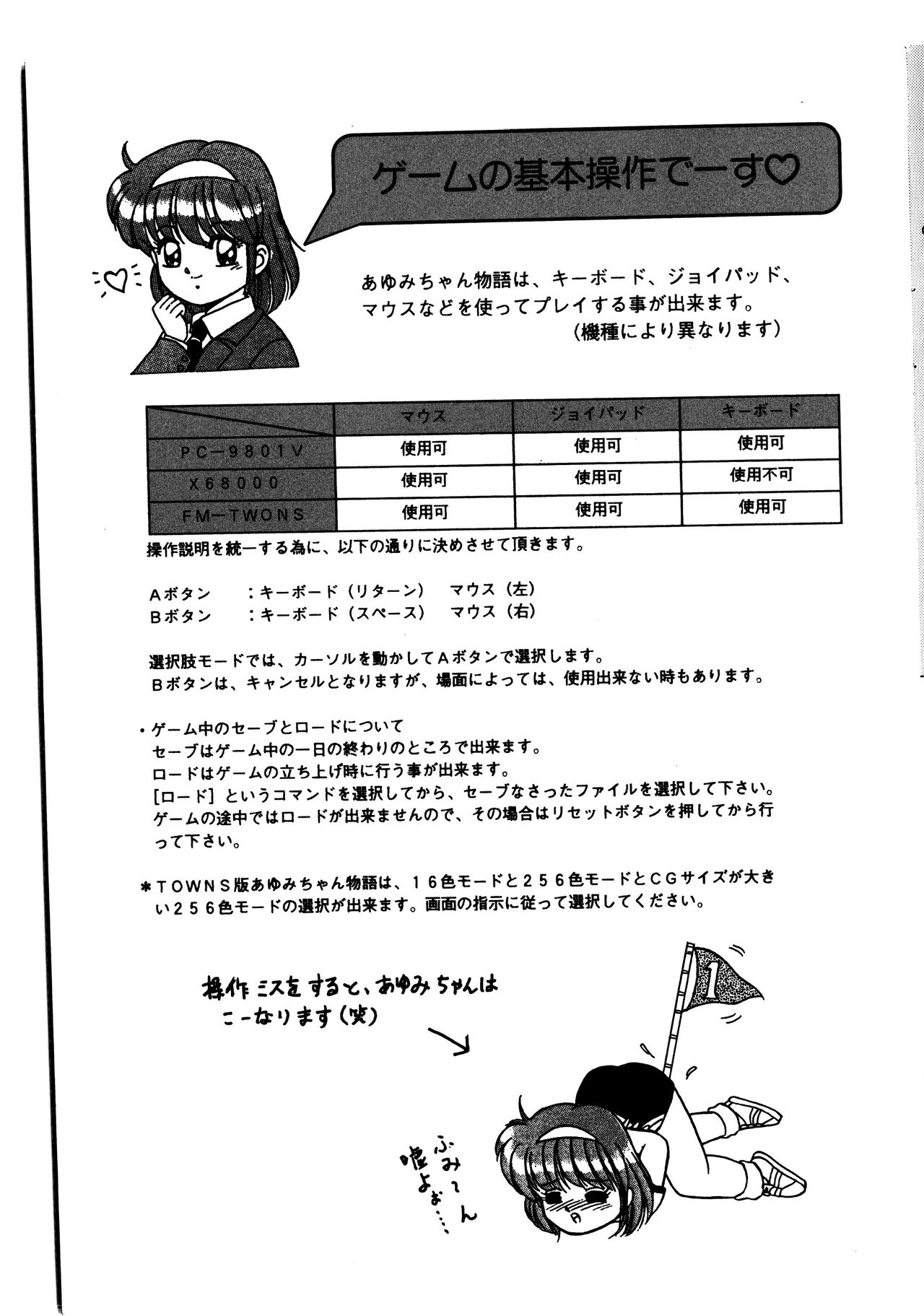 Ayumi-chan Monogatari Manual image number 4