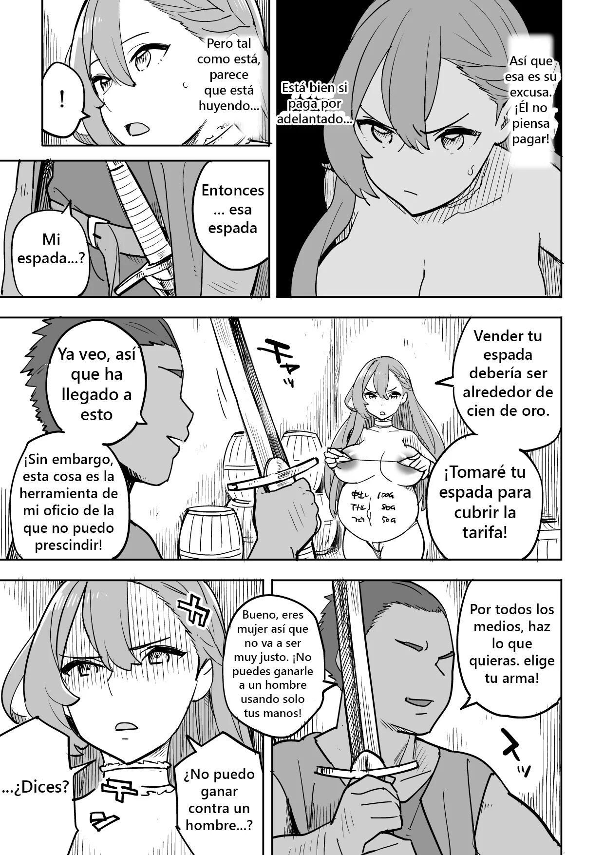 [Irotenya] Tada no Yado ni wa Goyoujin! | Beware of Free Lodging! [Spanish] [Black Knight] imagen número 37