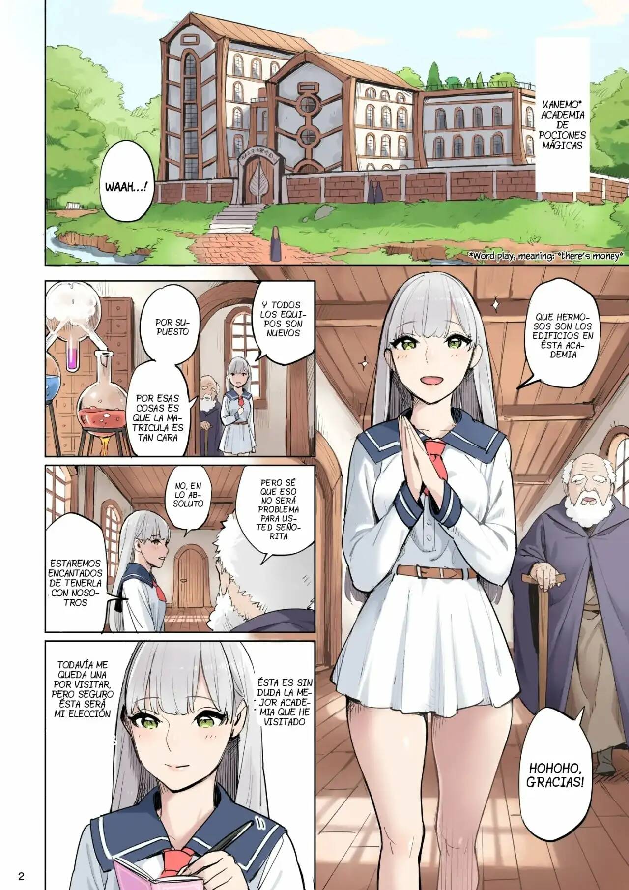 [Irotenya] Mahouyaku no Zairyou | The Ingredient for the Magic Potion [Spanish] [No me llames] изображение № 2