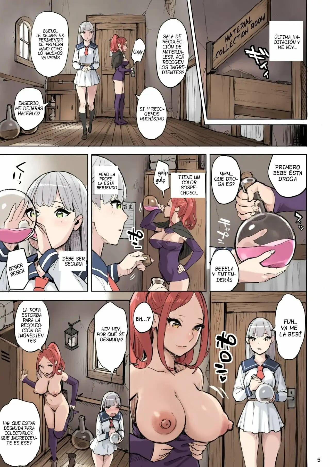 [Irotenya] Mahouyaku no Zairyou | The Ingredient for the Magic Potion [Spanish] [No me llames] изображение № 5