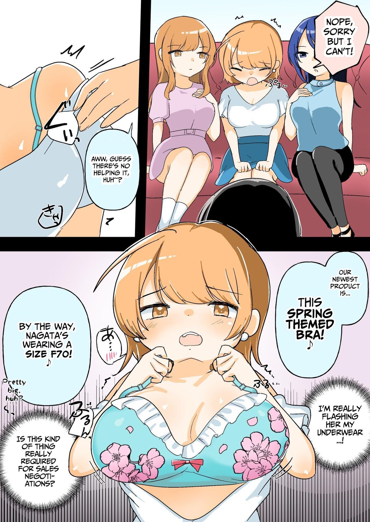 [Amai Shoujo Koubou (Amai Meiden)] The Sexual Harassment Division's Ignorant New Recruit Undergoes Masochist Lesbian Corruption [English] [Kusanuu] numero di immagine  5