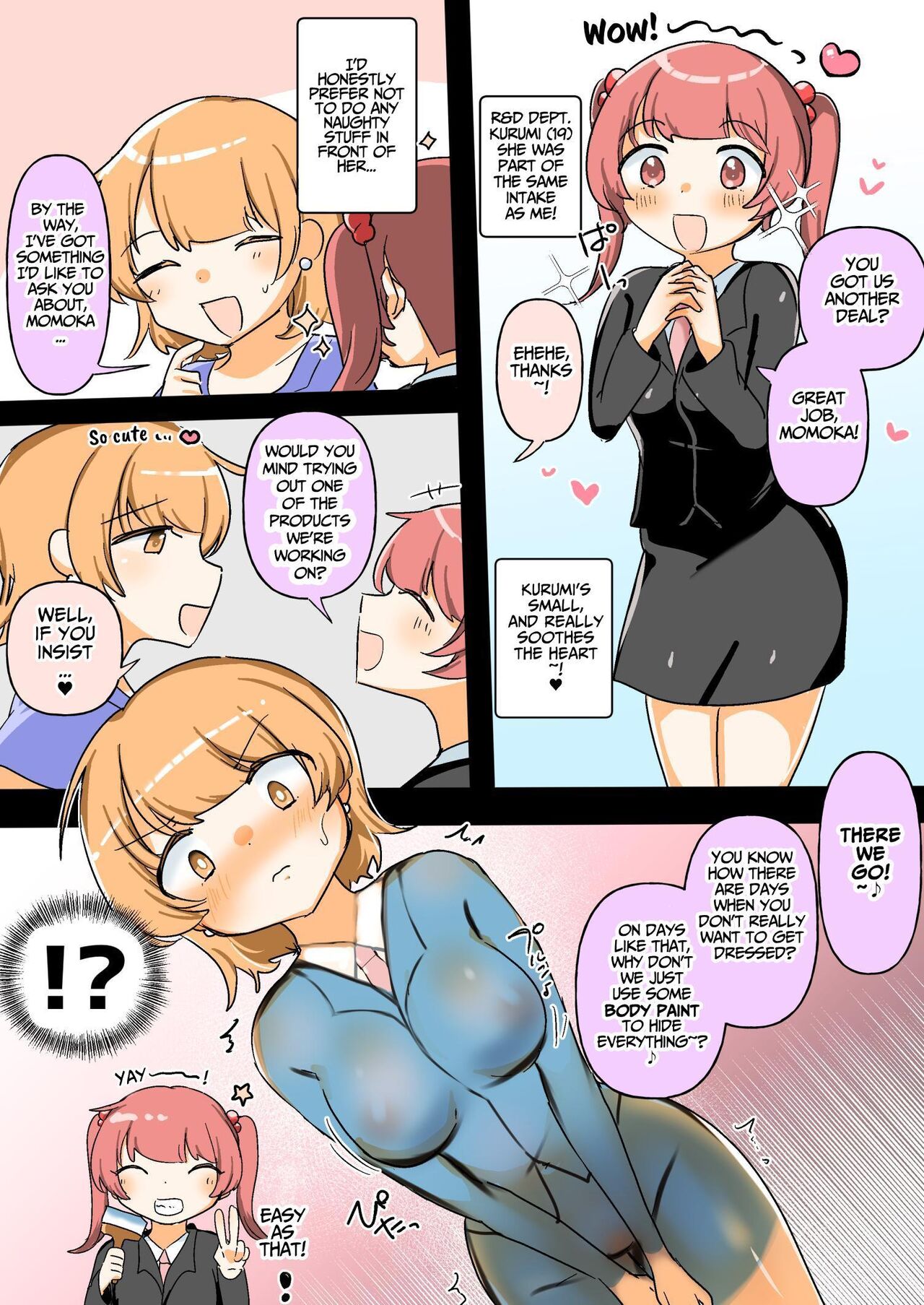 [Amai Shoujo Koubou (Amai Meiden)] The Sexual Harassment Division's Ignorant New Recruit Undergoes Masochist Lesbian Corruption [English] [Kusanuu] numero di immagine  21