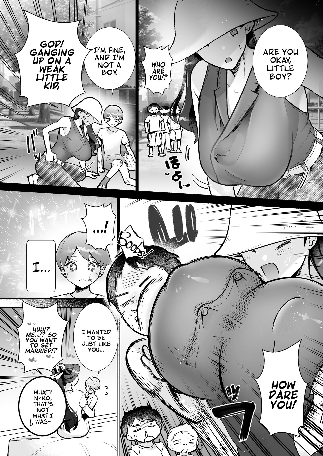 [Teriyaki Sasami Donburi (Teriyaki Sasami)] "I Want Big Boobs!" A Sickly Sweet Sapphic Story [English] [A Cool Person] 이미지 번호 5