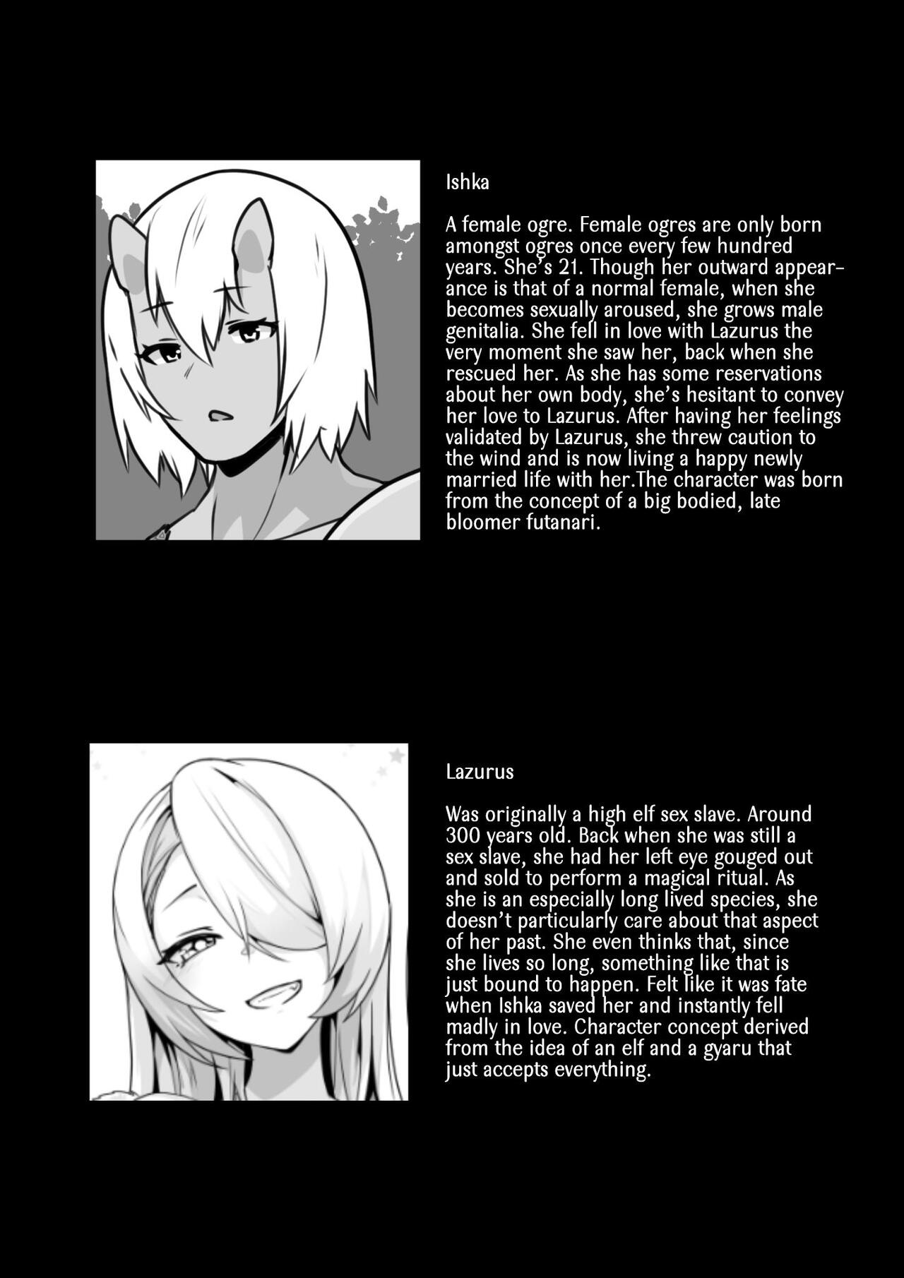 [HASHIOKI (Otemoto)] Elf to Orge ga Love-love Ecchi suru Ohanashi | Passionate Ogre And Elf Sex [English] [A Cool Person] imagen número 46