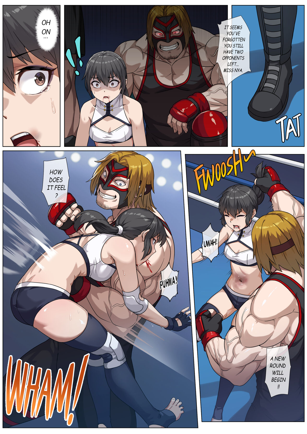 [FANBOX][正経同人(彥)] 妮婭の腹擊地獄 [English] image number 10