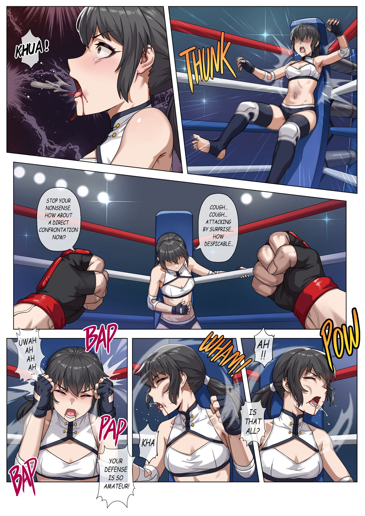 [FANBOX][正経同人(彥)] 妮婭の腹擊地獄 [English] image number 11