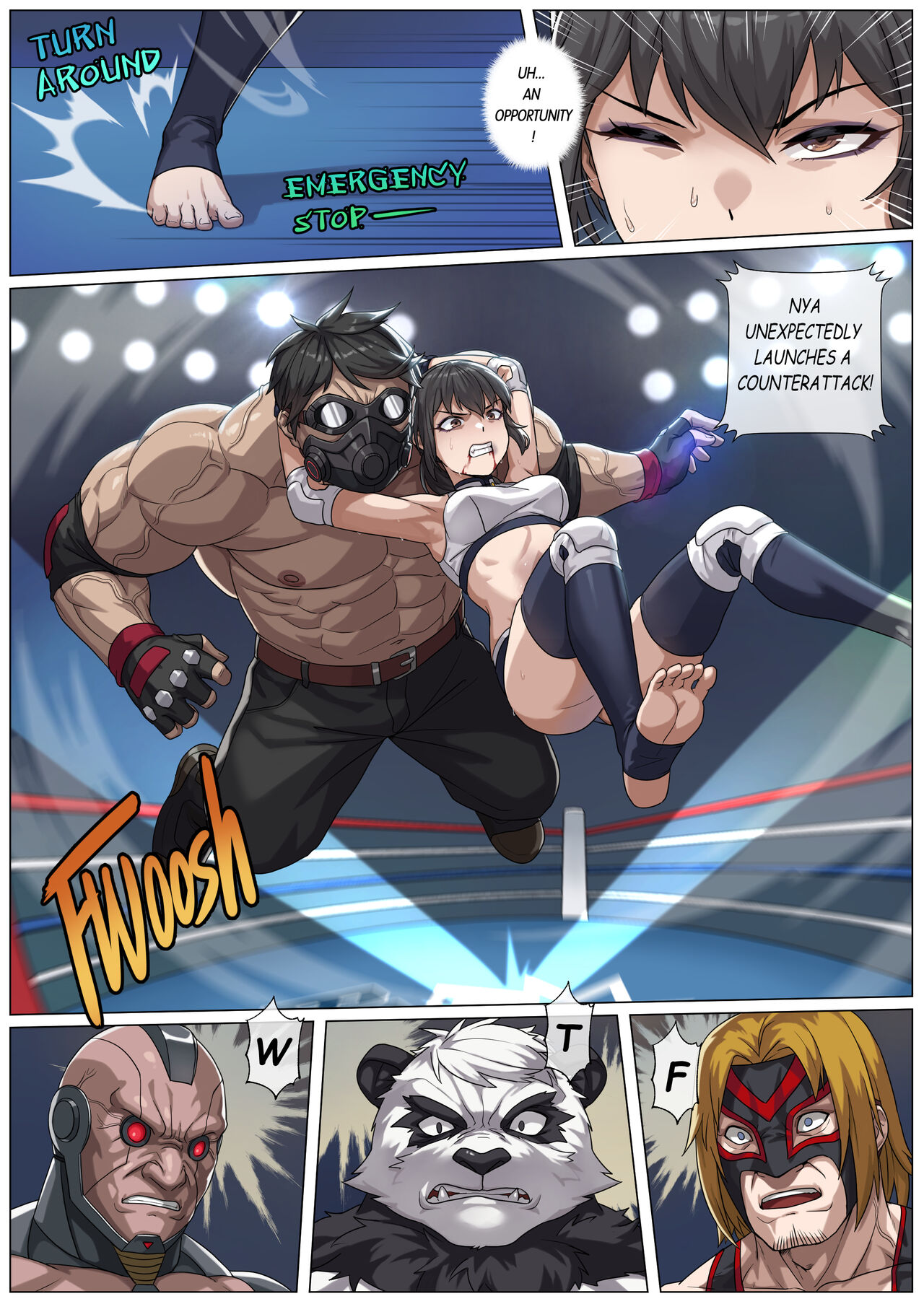 [FANBOX][正経同人(彥)] 妮婭の腹擊地獄 [English] image number 20