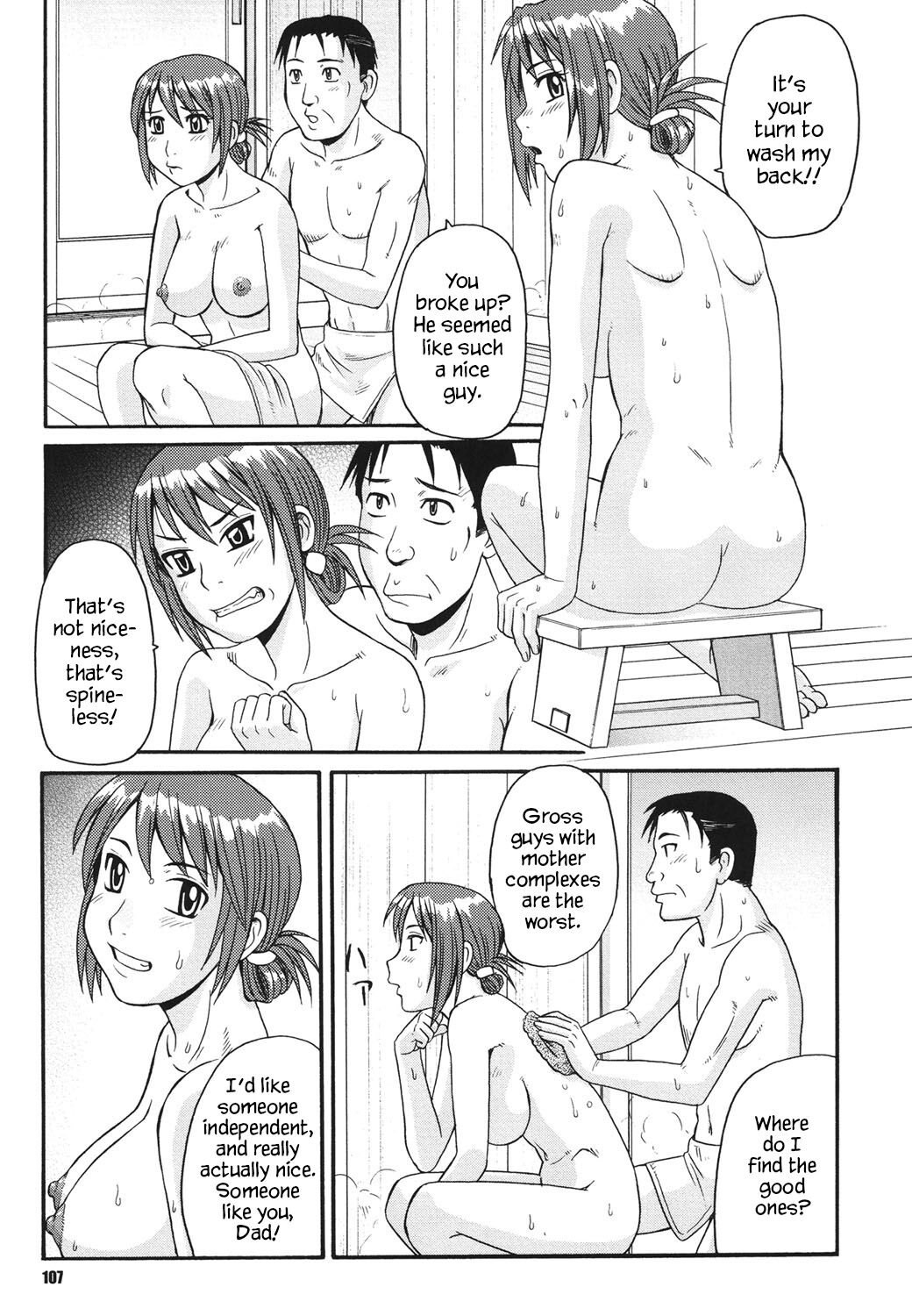 [Morris] Musume to Onsen | Going to the Hot Spring With My Daughter (Kinshin Soukansha no Nichijou) [English] [YxTL] [Digital] image number 7
