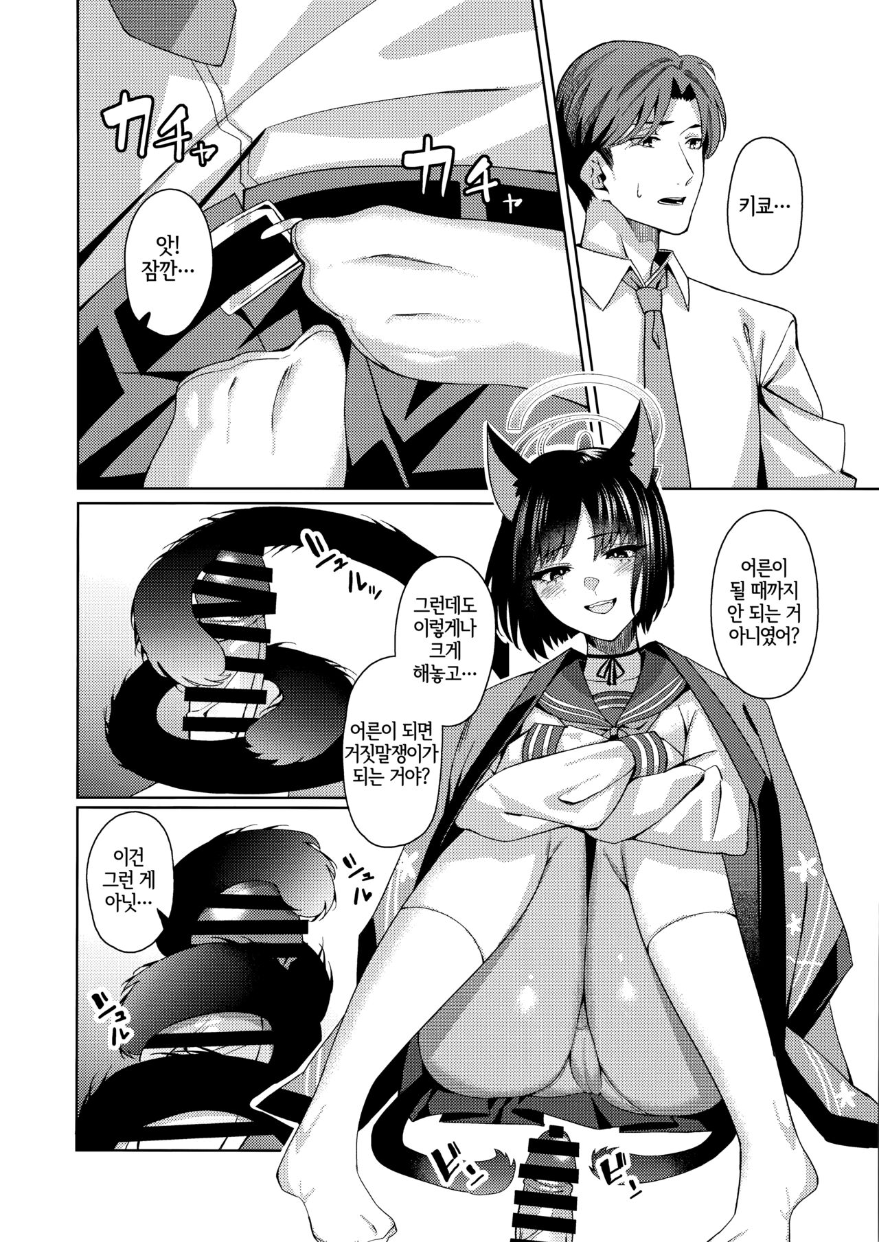 (COMIC1☆24) [Nigatsu no Santousei (Asaka)] Neko. (Blue Archive) [Korean] [LWND] numero di immagine  14