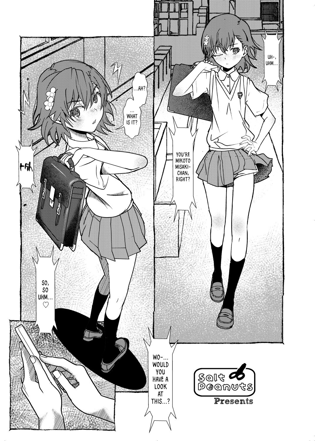 [Salt Peanuts (Niea)] What a Little Hypnosis Can Do (Toaru Kagaku no Railgun) [Digital] [English] [Decensored] [RookieDreams] изображение № 2